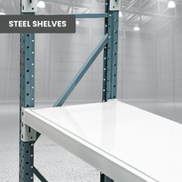 Heavy Duty Steel Longspan Shelving (450mm Deep)