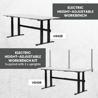Electric Height-Adjustable Workbenches (2400x900mm)