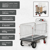 Powered Platform Trolley (with cage)