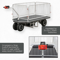 Large Powered Platform Trolley