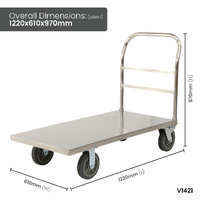 Stainless Steel Platform Trolleys