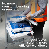 Self Levelling Shelf Trolley