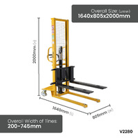 Heavy Duty Manual Fork Stackers