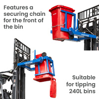 Pull Cord Bin Tipper (suits 240L bins)