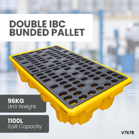 Single & Double IBC Bunded Pallets