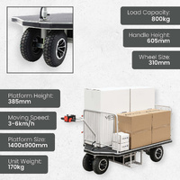 Large Powered Platform Trolley