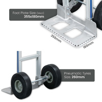 150kg Capacity Aluminium Hand Trolley