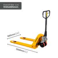Low Profile Pallet Truck (685mm Wide)