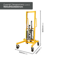 Steel and Plastic Drum Lifter/Depalletiser