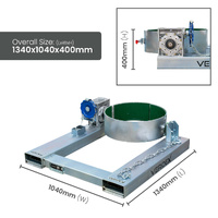 Forklift Side Operated Drum Rotator