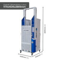 Battery Electric Wheelie Bin Tipper (Fully Enclosed)