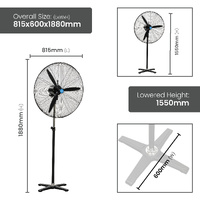 Pedestal Industrial Fan
