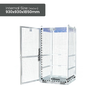 Storage Cage with Rigging Racks