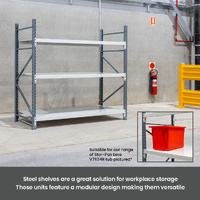 Heavy Duty Steel Longspan Shelving (900mm Deep)