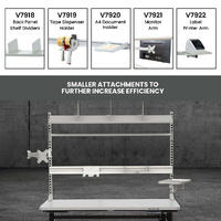 Electric Height-Adjustable Workbenches (1200x750mm)