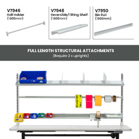 Electric Height-Adjustable Workbenches (1800x750mm)