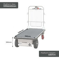 Powered Platform Trolley (with cage)