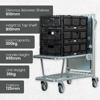 Self Levelling Shelf Trolley