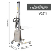 Stainless Steel Battery Electric Work Positioner