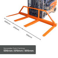 Fork Spreader with Load Guard - 3000kg