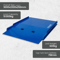 10 Tonne Heavy Duty Container Ramp (Extra Long)