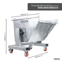 Forklift Tipping Bins - 150L, 300L