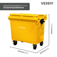 Large Plastic Wheelie Bins