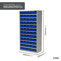 Heavy Duty Parts Cabinet (60 Part Trays)