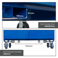 Site Tool Cabinet - Double Door