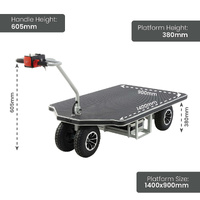 Large Powered Platform Trolley