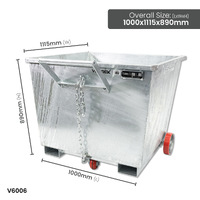 Forklift Tipping Bins - 350L, 460L