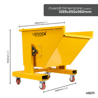 Forklift Tipping Bins - 150L, 300L