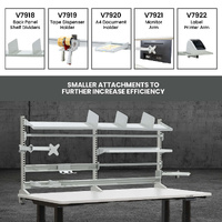 Electric Height-Adjustable Workbenches (1800x750mm)