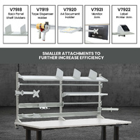 Electric Height-Adjustable Workbenches (1800x900mm)
