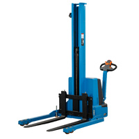 Auto-Adjusting Electric Stacker - 1000kg capacity