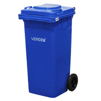 Plastic Wheelie Bins - 120 Litre Blue
