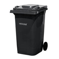 Plastic Wheelie Bins - 240 Litre Grey