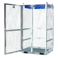 Storage Cage with Rigging Racks