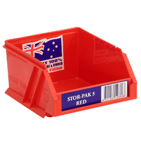 IH-060 Red Stor-Pak No. #5 (100x115x60mm - WxDxH)