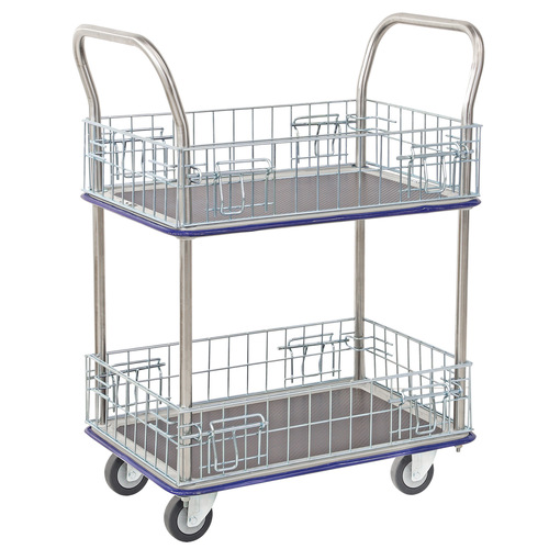 Multi Purpose 2 Tier Cage Trolleys