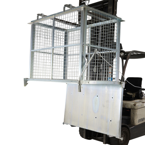 1500L Drop Bottom Bin (with mesh sides)